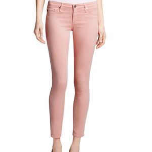 Pink Stretch Jegging Jeans AG